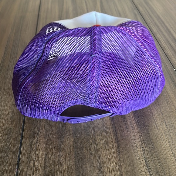 Vintage Phoenix Suns mesh back trucker style flat bill hat - Picture 2 of 5